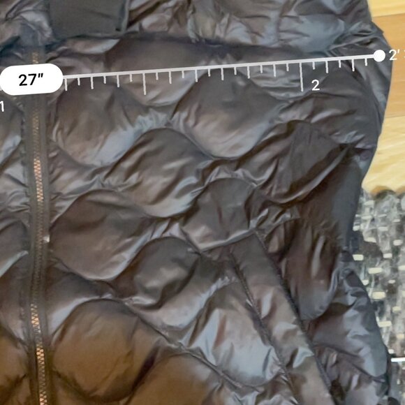 Eddie Bauer long down bomber jacket - Picture 6 of 8